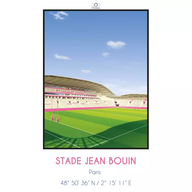 Affiche du Stade Jean Bouin - Chistera