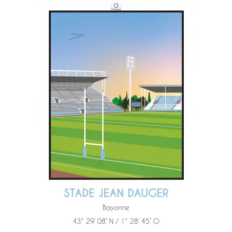 Affiche du Stade Jean Dauger - Chistera