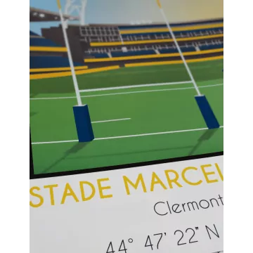 Affiche du stade Marcel-Michelin - Chistera