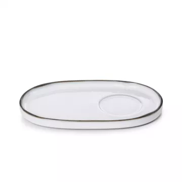 Soucoupe pour tasse à café 22cl en céramique Caractere - Revol
