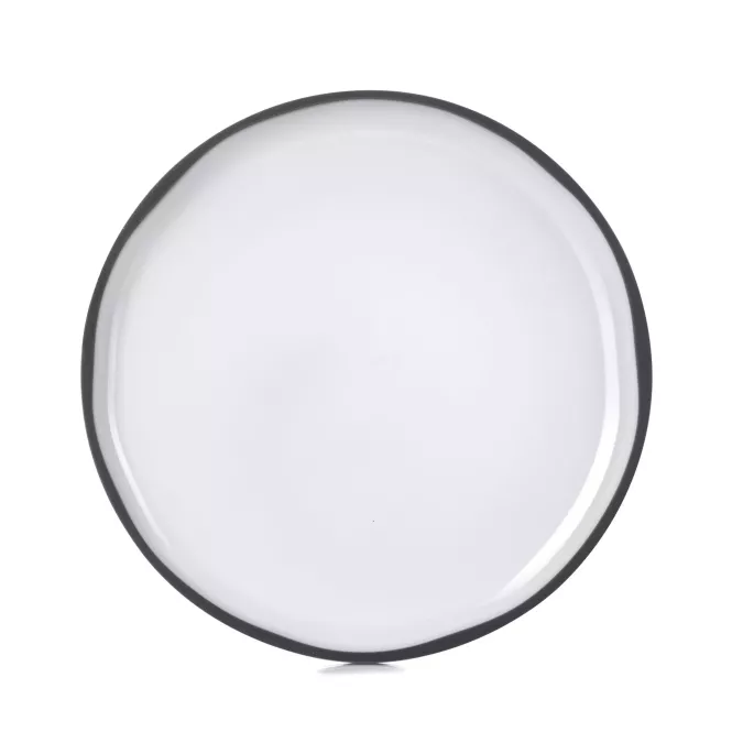 Assiette plate ronde en céramique Caractere - Revol
