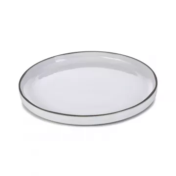 Assiette ronde plate à diner en céramique Caractere - Revol