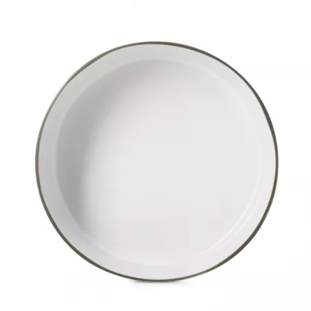 Plat rectangulaire porcelaine Caractère Blanc Revol