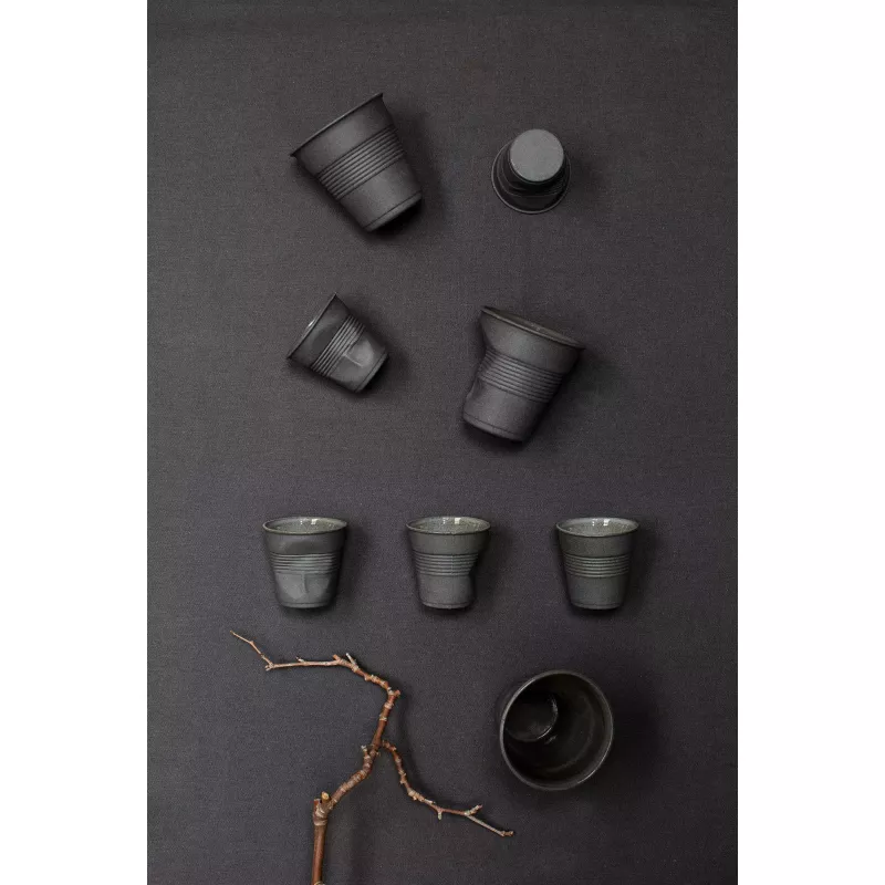 Tasse à café 18cl en céramique Recyclay par Revol Porcelaine 