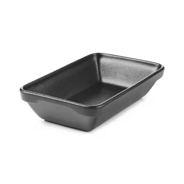 Ravier rectangulaire en céramique Noire Les Essentiels - Revol