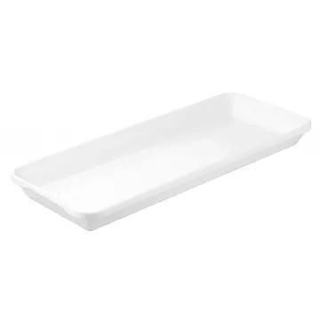 Plat à four rectangulaire bas en porcelaine Les Essentiels - Revol