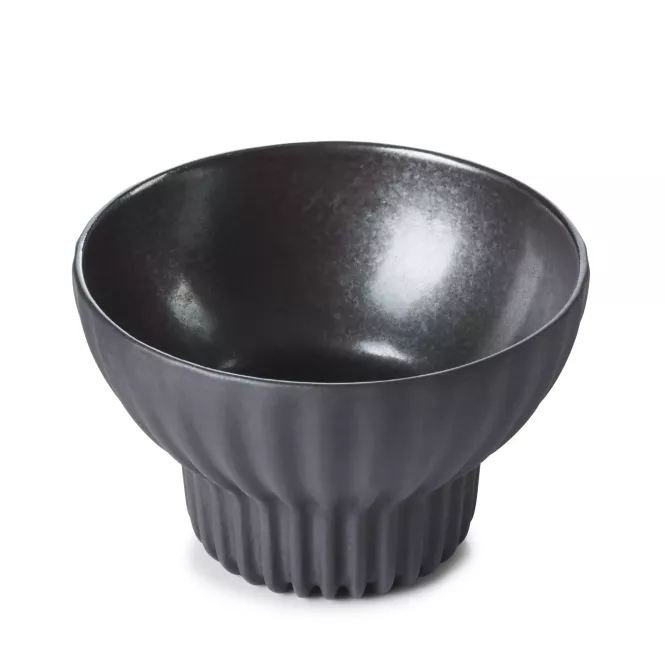 Bol à thé en céramique noire Pokoe - Revol