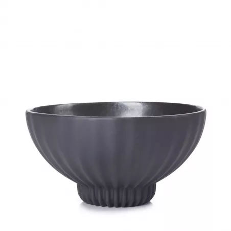 Bol à soupe en céramique noire Pokoe - Revol