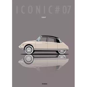Affiche de la Citroën DS - Cirebox