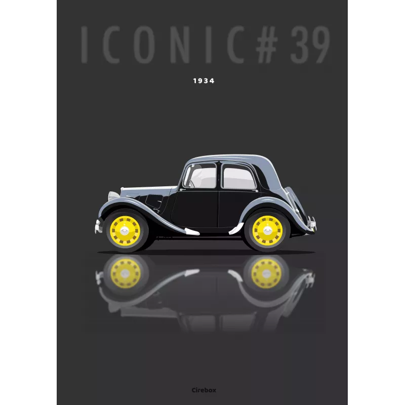 Affiche de la Citroën DS - Cirebox