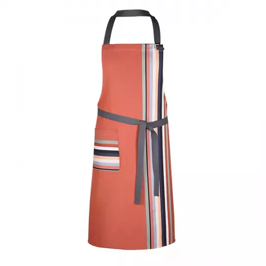 Tablier réglable 100% coton Mauleon Corail - Artiga Tablier réglable 100% coton Mauleon Corail - Artiga
