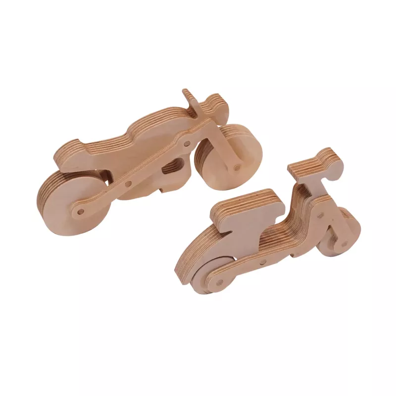 Moto en bois jouet - Mes 2 jolies bécanes - Manufacture en Famille par  Manufacture en Famille 
