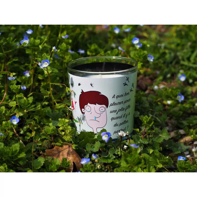 Bougie Printemps parfum Chèvrefeuille - Woogy