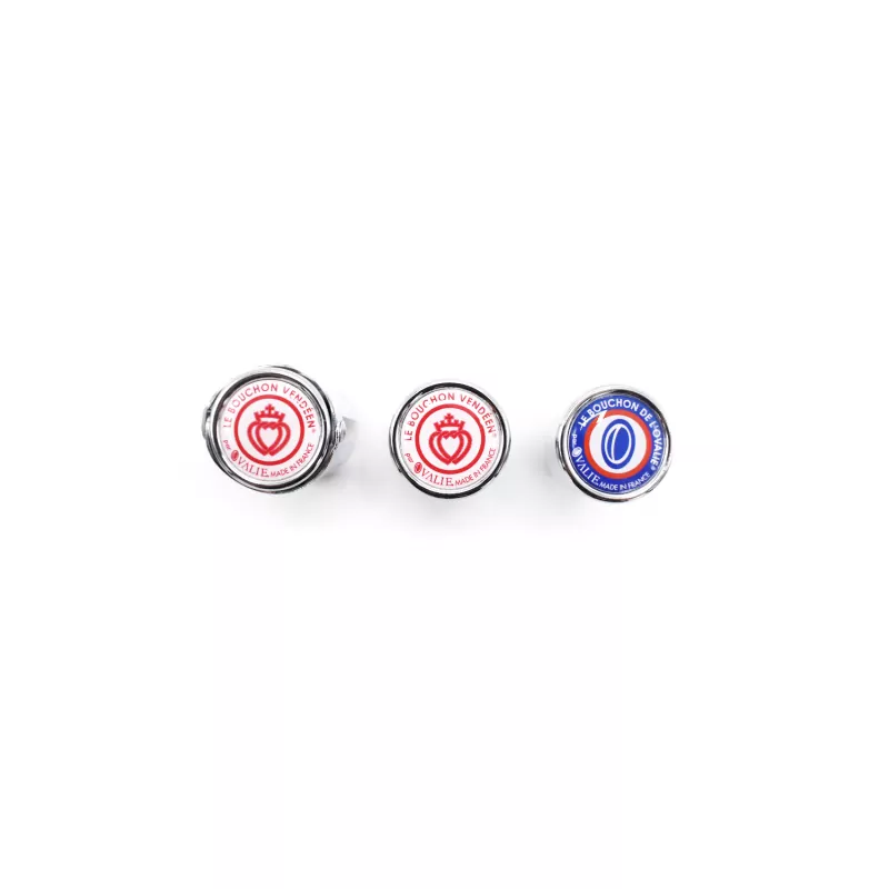 Le lot de trois bouchons vendéens - Ovalie