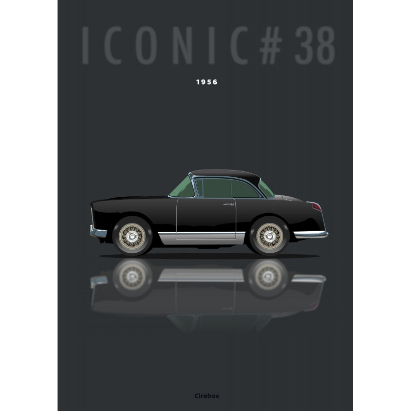 Affiche 100 % Made In France Facel Vega FV3