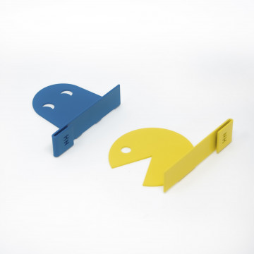 Serre-lives Pac-Man pour étagère - Naklis