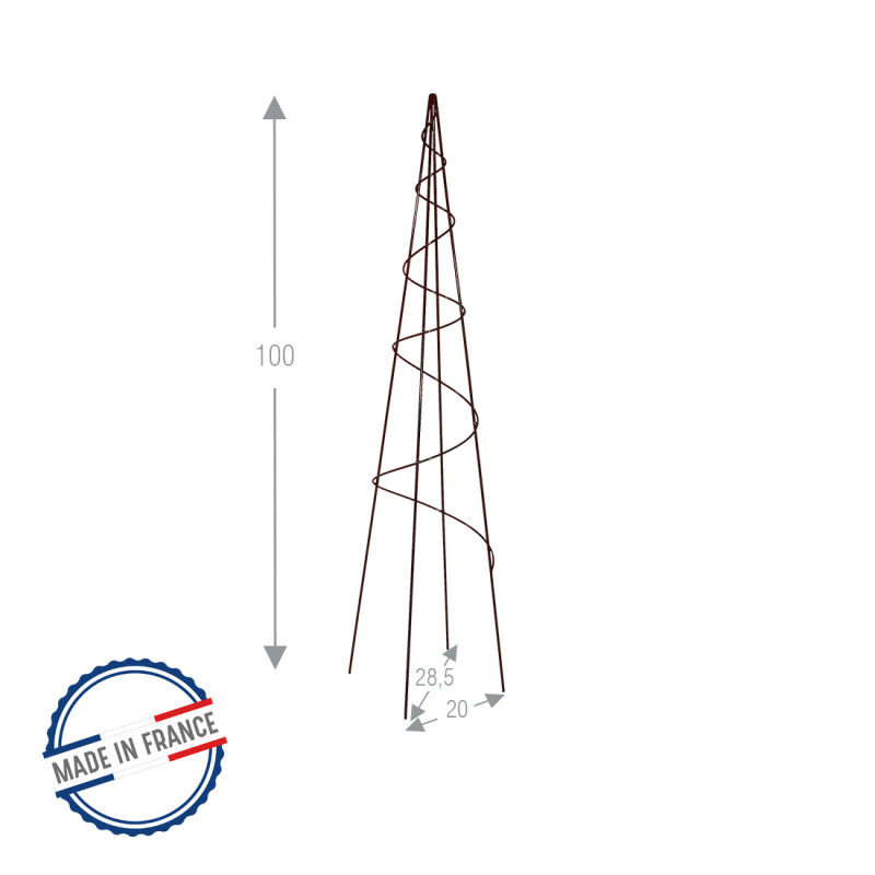 Mini Grimpante Spirale - Fer Vieilli - Louis Moulin