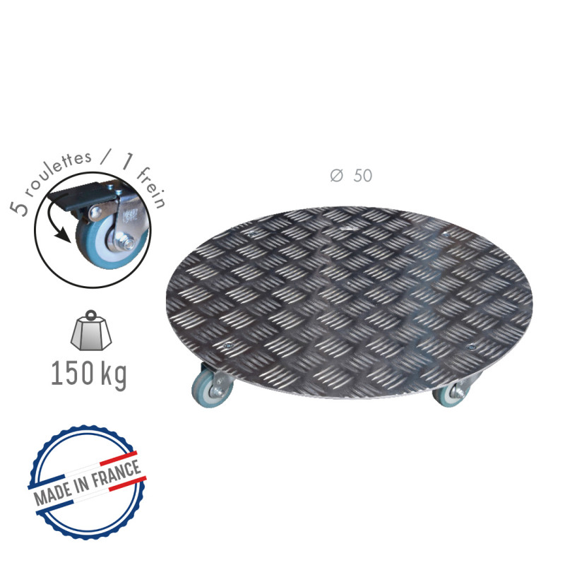 Roule Plante Alu Rond XXL - Louis Moulin