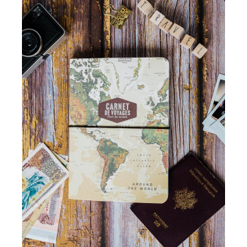 Carnet de voyages, Tour du Monde - Aventura Éditions