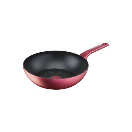 Poêle wok rouge 28 cm - Daily Chef - Tefal