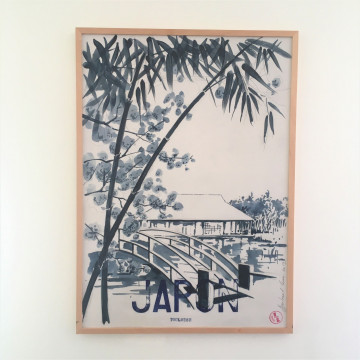 Affiche Jardin Japonais à Toulouse - B&C