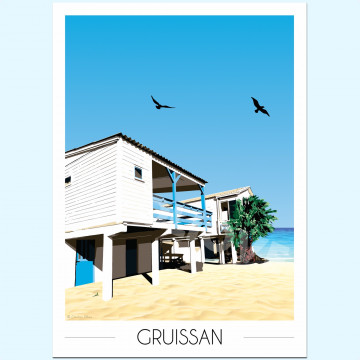 Affiche de Gruissan - Foliove