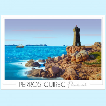 Affiche Perros Guirec - Foliove