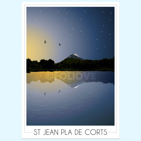 Affiche de Saint Jean Pla de Corts - Foliove