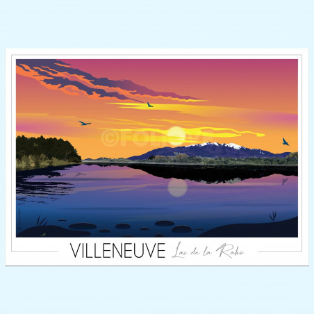 Affiche de Villeneuve de la Raho - Foliove