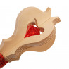 Sceptre en bois jouet - Le sceptre de Brocéliande - Manufacture en Famille