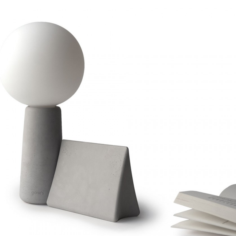 Marque page en béton - Gone's 100 % Made in France