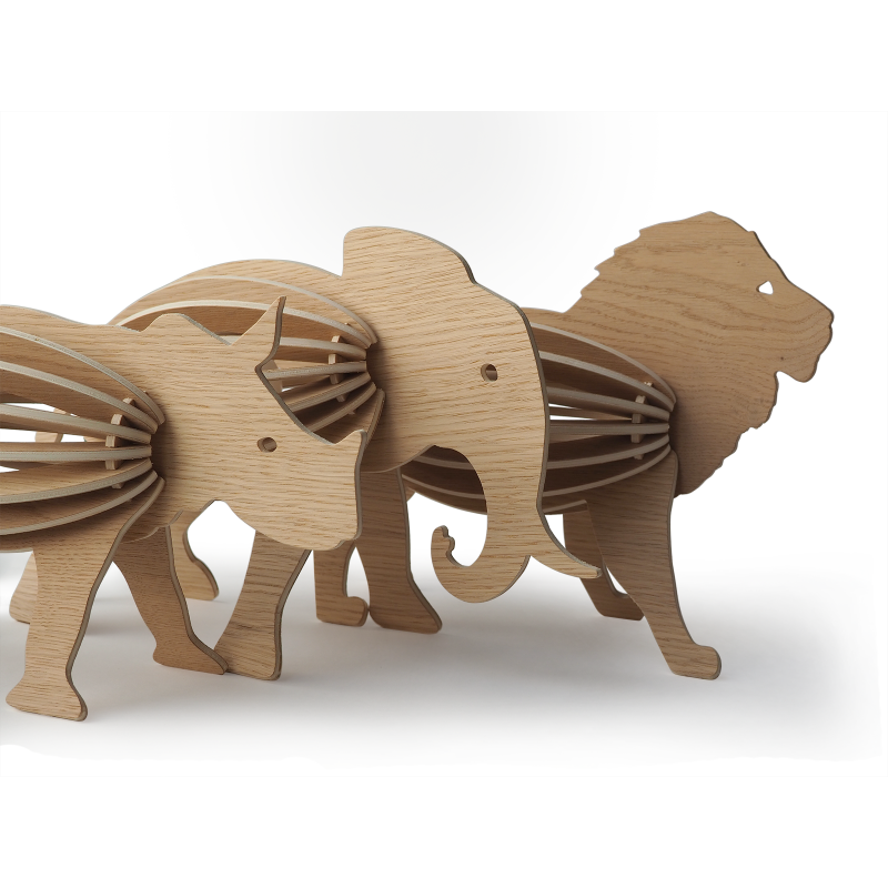 Lampe de chevet pour enfants Rhinocéros - Gone's