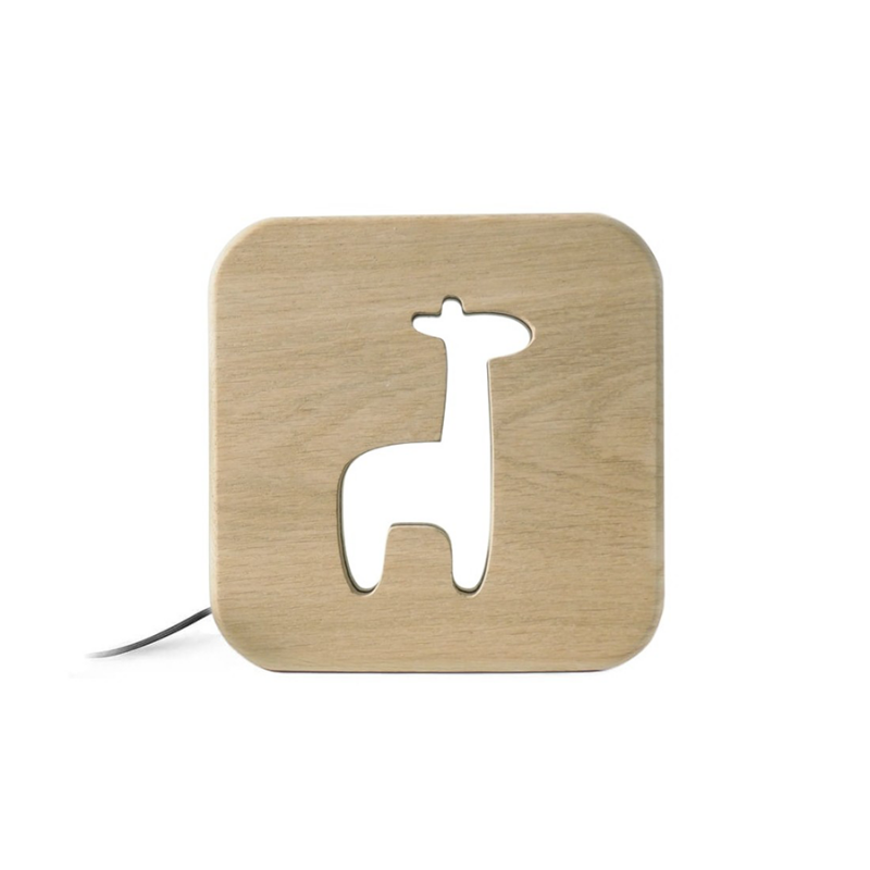 Veilleuse en bois girafe - Gone's 100 % Made in France
