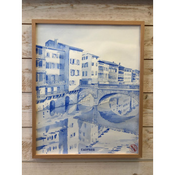 Affiche des canaux de Castres - B&C