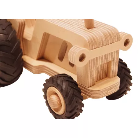 Small Foot - Tracteur miniature en bois - 11078 - Autre circuits et