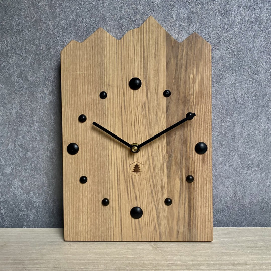Horloge en bois naturel - I Feel Wood Horloge en bois naturel - I Feel Wood