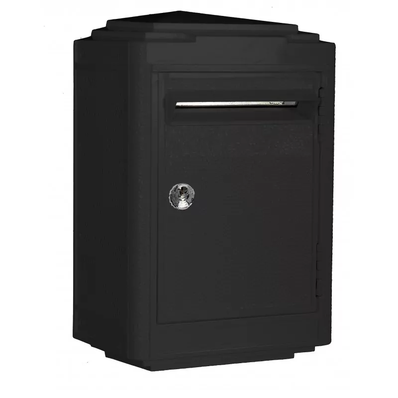 Boîte aux lettre 1945 noire La Boite Jaune