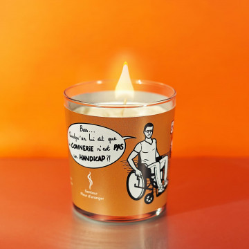 Bougie Handicap parfum Fleur d'oranger - Woogy