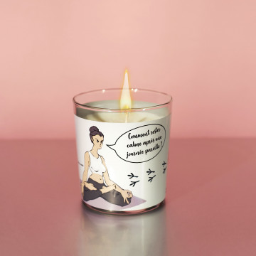 Bougie zen parfum Néroli - Woogy