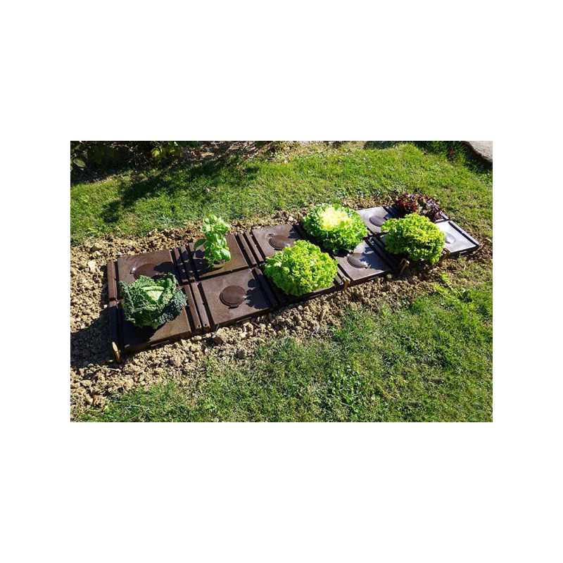 Lot de 6 Paillages rigides Modul'opak-  MV Industrie 100 % Made in France