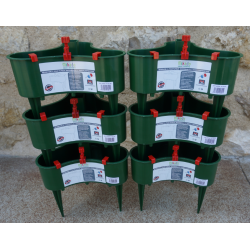 Lot de 6 réservoirs pour tuteurs - MV Industrie 100 % Made in France