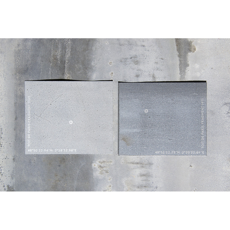 Morceau toit de Paris authentique - Fragment