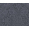 Set de table enduit motifs plumes royales - Mille Isaphire - Garnier-Thiebaut