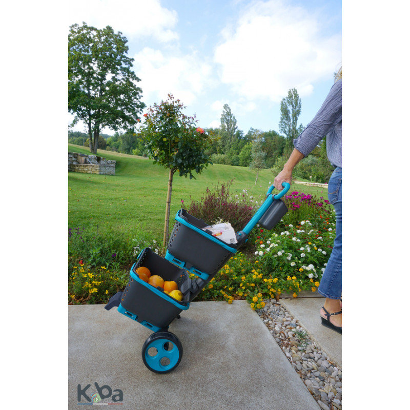 Chariot Kaba pour paniers Kajo - MV Industrie 100 % Made in France