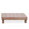 Table Basse de jardin en bois Achilea - Ladivine Jardine