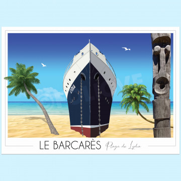 Affiche de Barcares - le Lydia - Foliove