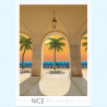 Affiche de Nice - Promenade des Anglais - Foliove