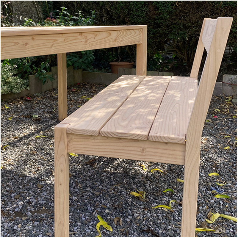 Banquette de jardin en bois Syringa - Ladivine Jardine