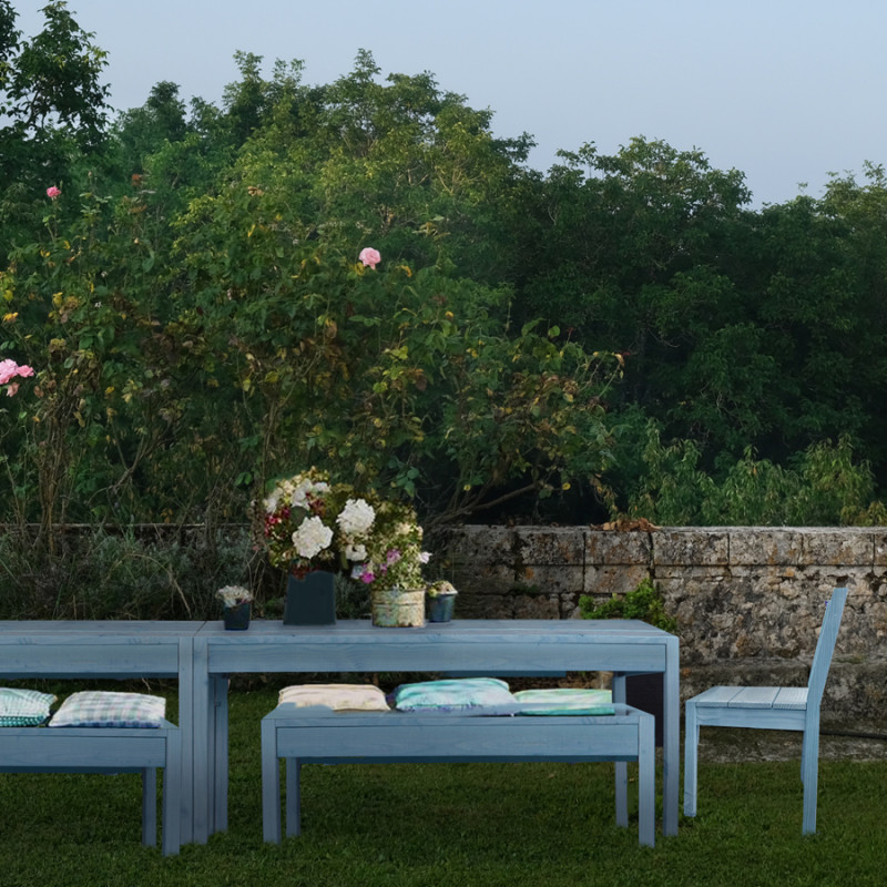 Banc de jardin en bois Syringa - Ladivine Jardine