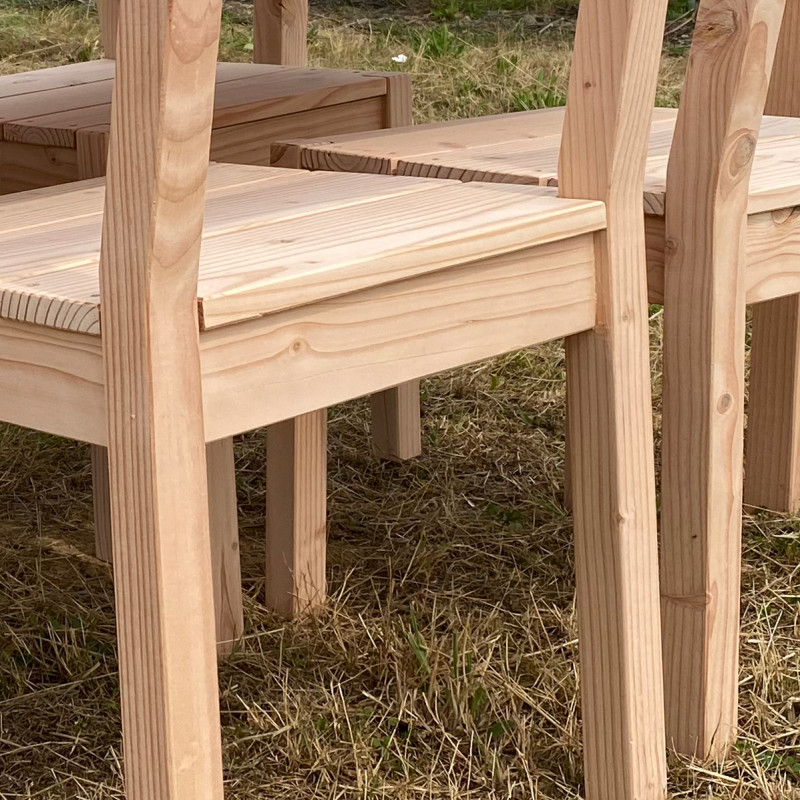 Chaise de jardin en bois Syringa - Ladivine Jardine